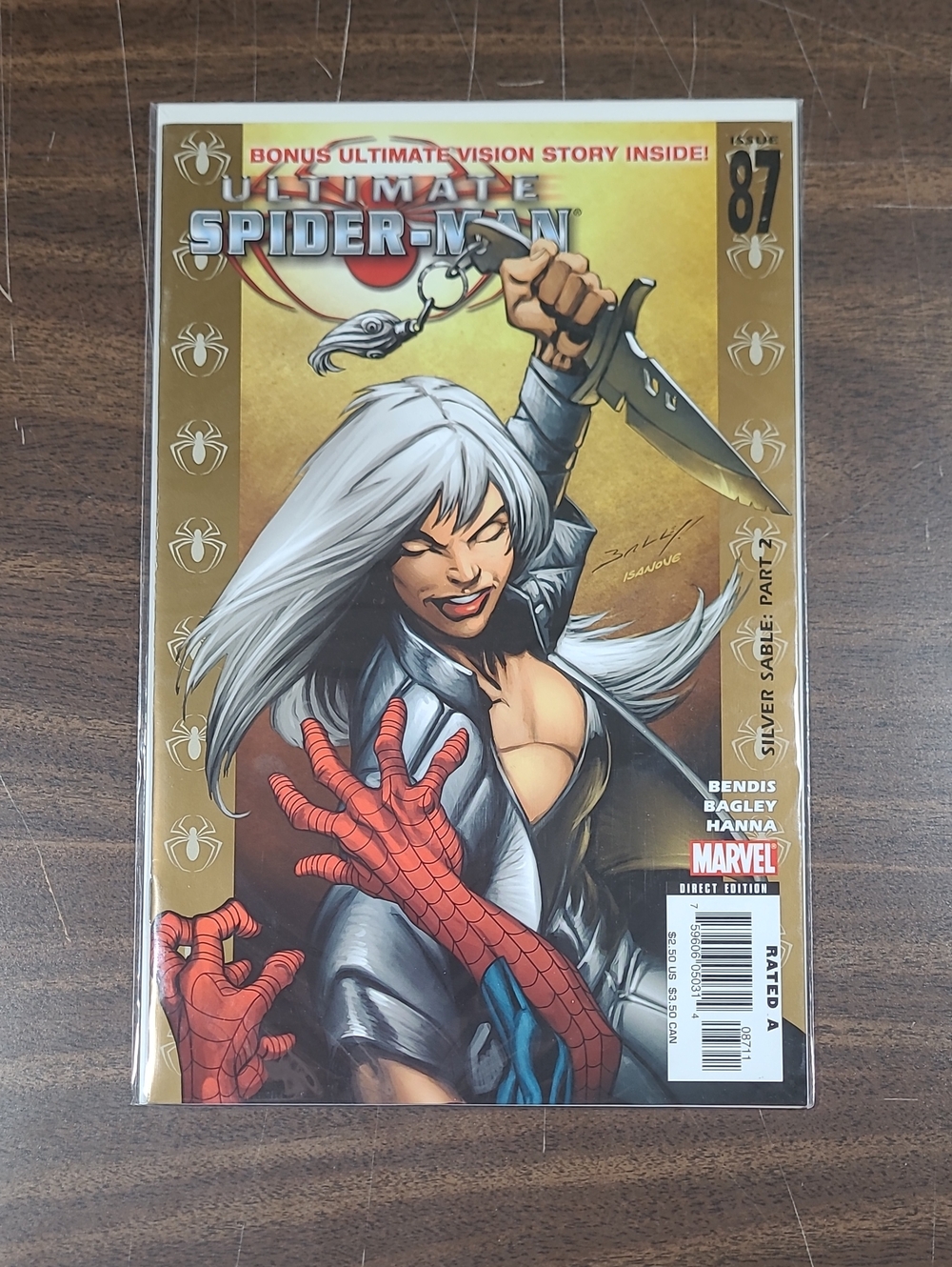 Marvel Ultimate Sider-Man Comic Book #87 Silver Sable: Part 2 Bagged